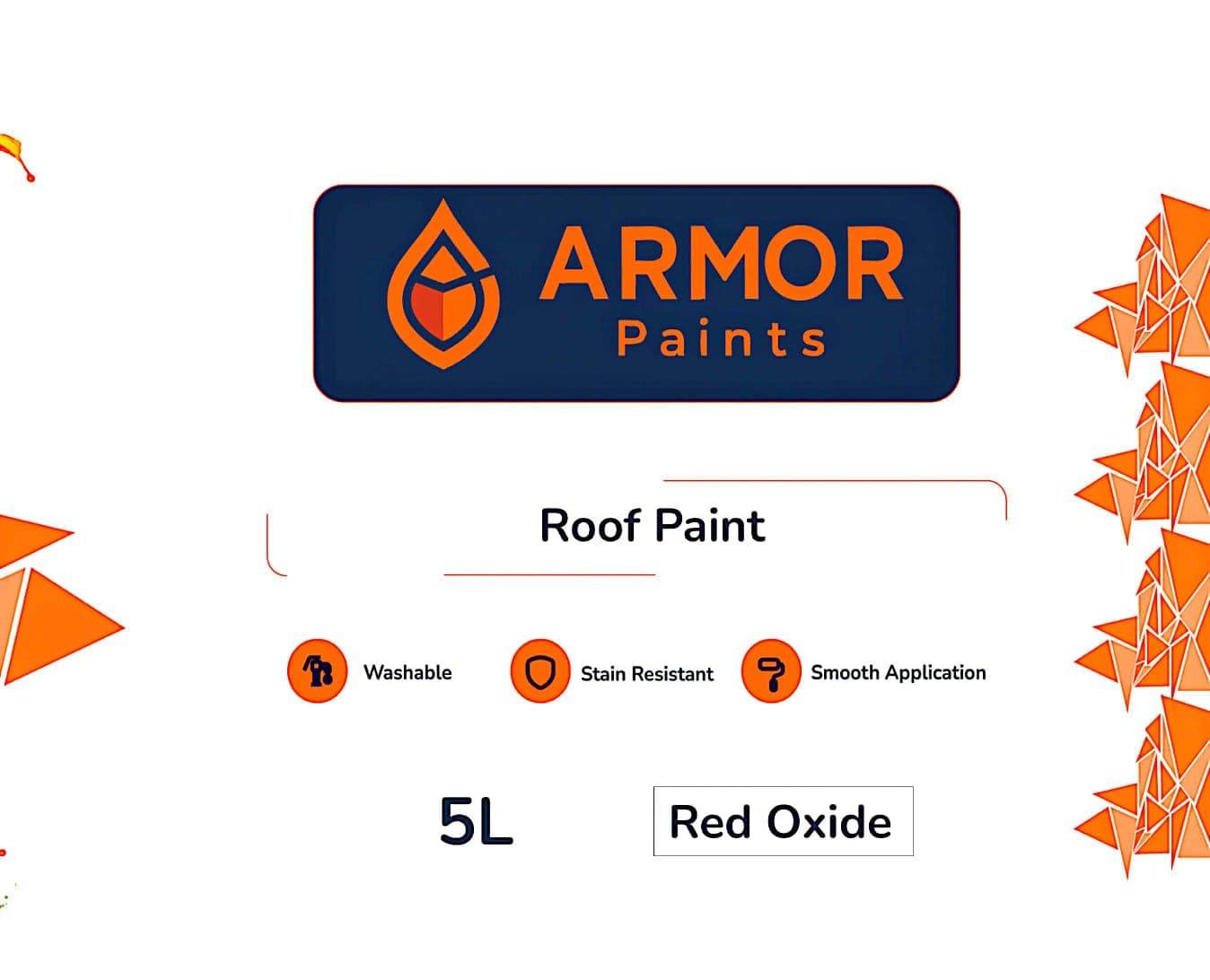 Roof paint (red oxide)