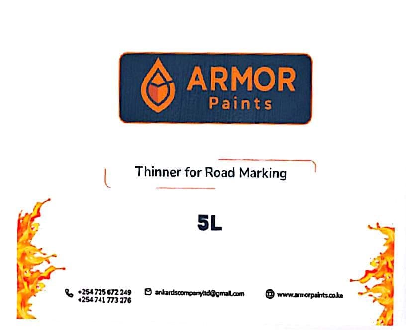 Thinner for road marking